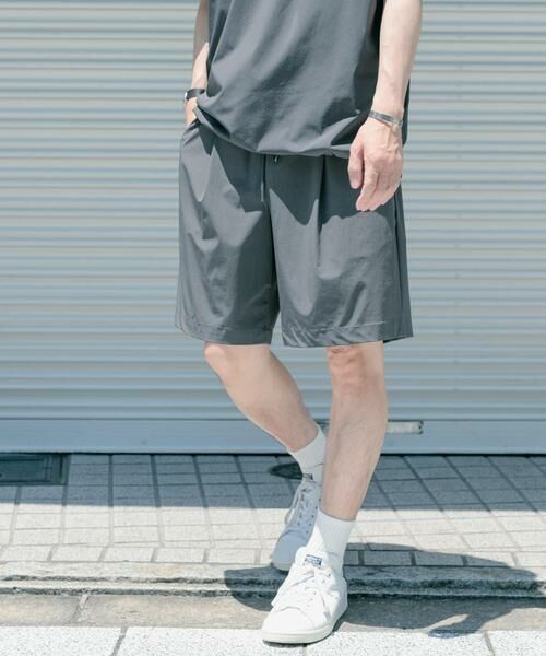 URBAN RESEARCH ITEMS / アーバンリサーチ アイテムズ ショート・ハーフ・半端丈パンツ | シルキーナイロン 多機能 ショートパンツ | 詳細24