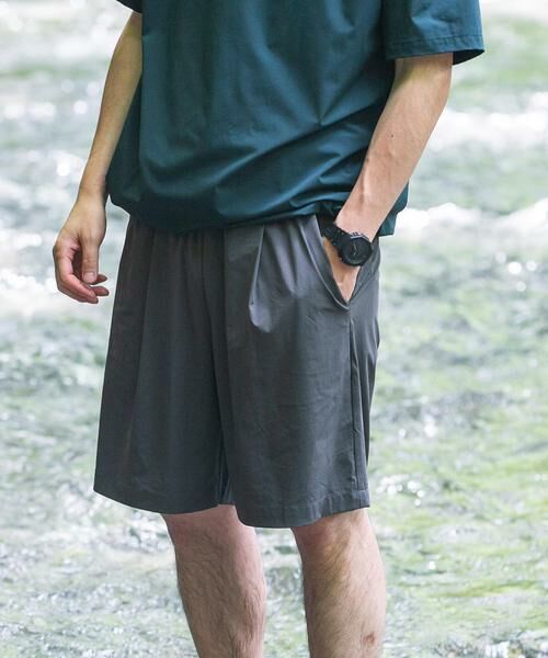 URBAN RESEARCH ITEMS / アーバンリサーチ アイテムズ ショート・ハーフ・半端丈パンツ | シルキーナイロン 多機能 ショートパンツ | 詳細19