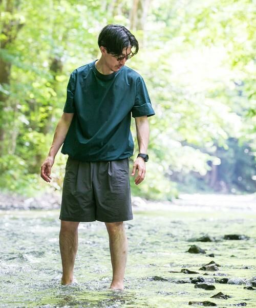 URBAN RESEARCH ITEMS / アーバンリサーチ アイテムズ ショート・ハーフ・半端丈パンツ | シルキーナイロン 多機能 ショートパンツ | 詳細21