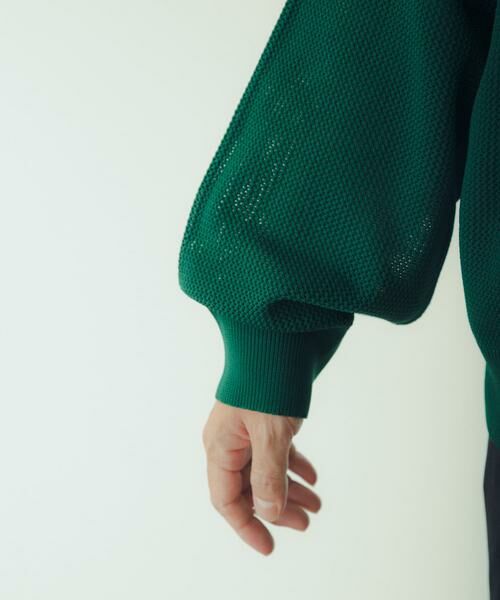 URBAN RESEARCH ITEMS / アーバンリサーチ アイテムズ Tシャツ | 衿ライン メッシュクルーネック プルオーバー | 詳細20
