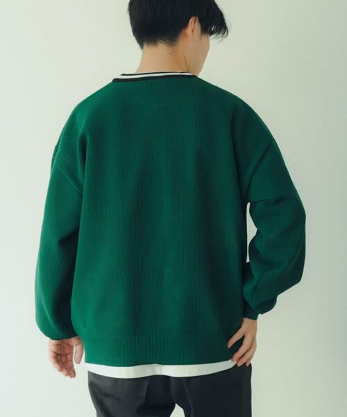 URBAN RESEARCH ITEMS / アーバンリサーチ アイテムズ Tシャツ | 衿ライン メッシュクルーネック プルオーバー | 詳細14