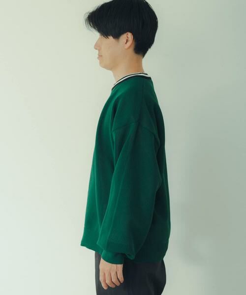 URBAN RESEARCH ITEMS / アーバンリサーチ アイテムズ Tシャツ | 衿ライン メッシュクルーネック プルオーバー | 詳細17