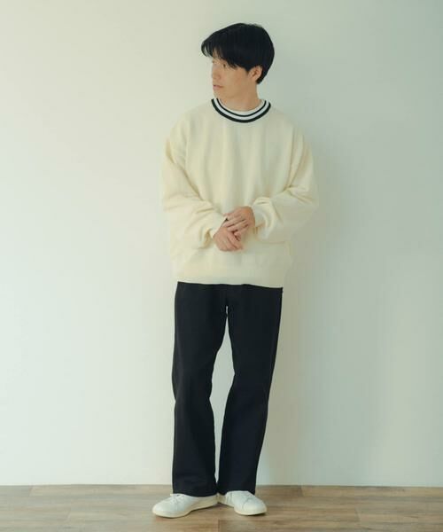 URBAN RESEARCH ITEMS / アーバンリサーチ アイテムズ Tシャツ | 衿ライン メッシュクルーネック プルオーバー | 詳細27