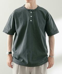 URBAN RESEARCH ITEMS / アーバンリサーチ アイテムズ Tシャツ | Healthknit　MADE IN USA Henley-Neck T-shirts