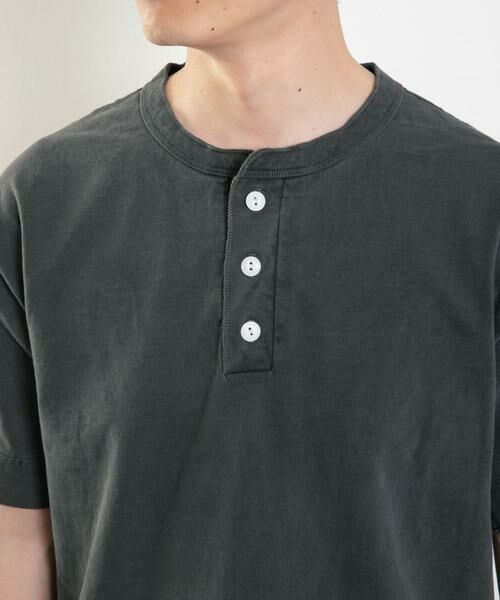 URBAN RESEARCH ITEMS / アーバンリサーチ アイテムズ Tシャツ | Healthknit　MADE IN USA Henley-Neck T-shirts | 詳細11