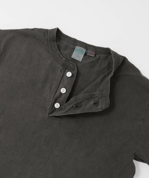 URBAN RESEARCH ITEMS / アーバンリサーチ アイテムズ Tシャツ | Healthknit　MADE IN USA Henley-Neck T-shirts | 詳細15