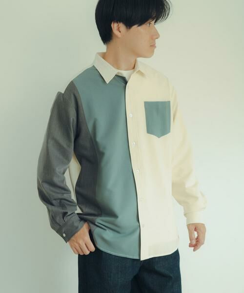 URBAN RESEARCH ITEMS / アーバンリサーチ アイテムズ シャツ・ブラウス | Vertical Switch 長袖シャツ | 詳細18