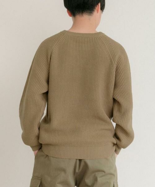URBAN RESEARCH ITEMS / アーバンリサーチ アイテムズ ニット・セーター | マシンウォッシャブル 片畦クルーネックニット | 詳細4