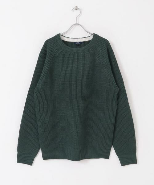 URBAN RESEARCH ITEMS / アーバンリサーチ アイテムズ ニット・セーター | マシンウォッシャブル 片畦クルーネックニット | 詳細12
