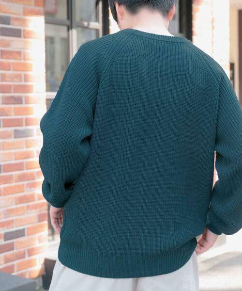URBAN RESEARCH ITEMS / アーバンリサーチ アイテムズ ニット・セーター | マシンウォッシャブル 片畦クルーネックニット | 詳細17