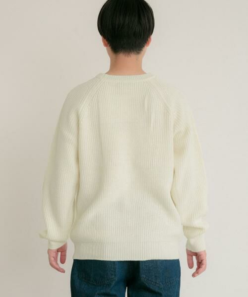 URBAN RESEARCH ITEMS / アーバンリサーチ アイテムズ ニット・セーター | マシンウォッシャブル 片畦クルーネックニット | 詳細22