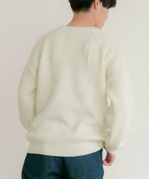 URBAN RESEARCH ITEMS / アーバンリサーチ アイテムズ ニット・セーター | マシンウォッシャブル 片畦クルーネックニット | 詳細29