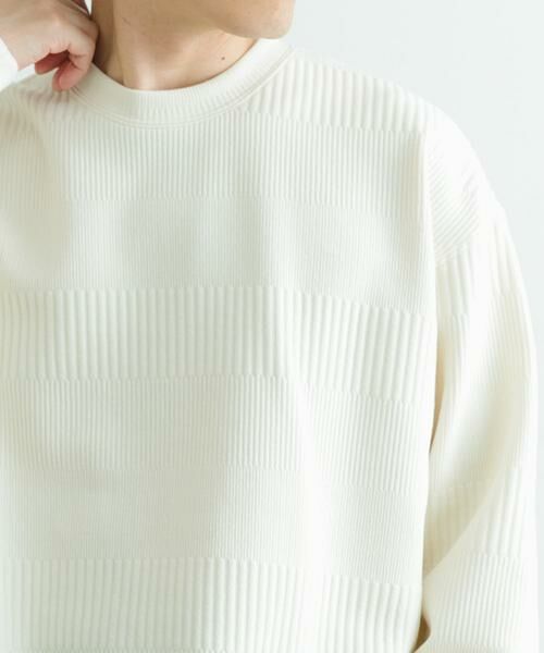 URBAN RESEARCH ITEMS / アーバンリサーチ アイテムズ Tシャツ | JQ ランダムボーダー プルオーバー | 詳細1