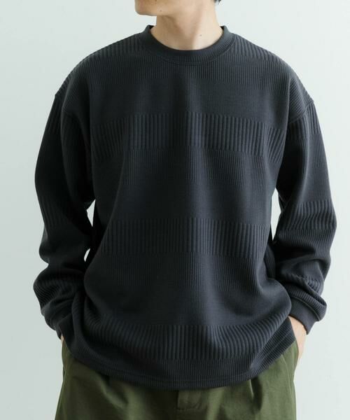 URBAN RESEARCH ITEMS / アーバンリサーチ アイテムズ Tシャツ | JQ ランダムボーダー プルオーバー | 詳細11