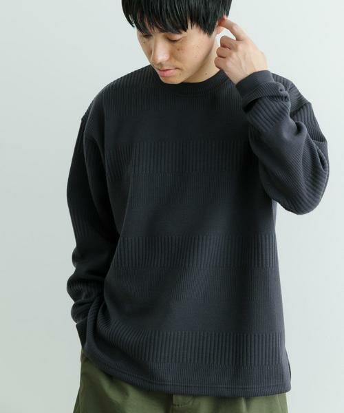 URBAN RESEARCH ITEMS / アーバンリサーチ アイテムズ Tシャツ | JQ ランダムボーダー プルオーバー | 詳細12