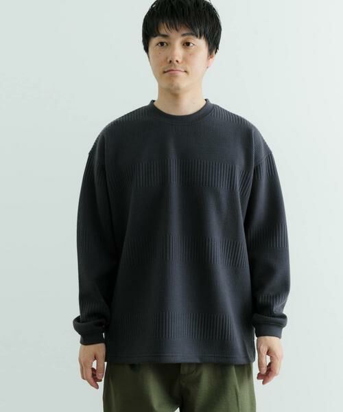 URBAN RESEARCH ITEMS / アーバンリサーチ アイテムズ Tシャツ | JQ ランダムボーダー プルオーバー | 詳細15