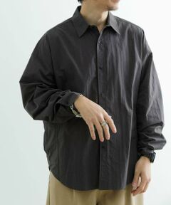 URBAN RESEARCH ITEMS / アーバンリサーチ アイテムズ シャツ・ブラウス | タスランナイロン サイドポケット長袖シャツ