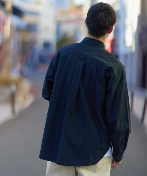 URBAN RESEARCH ITEMS / アーバンリサーチ アイテムズ シャツ・ブラウス | タスランナイロン サイドポケット長袖シャツ | 詳細2