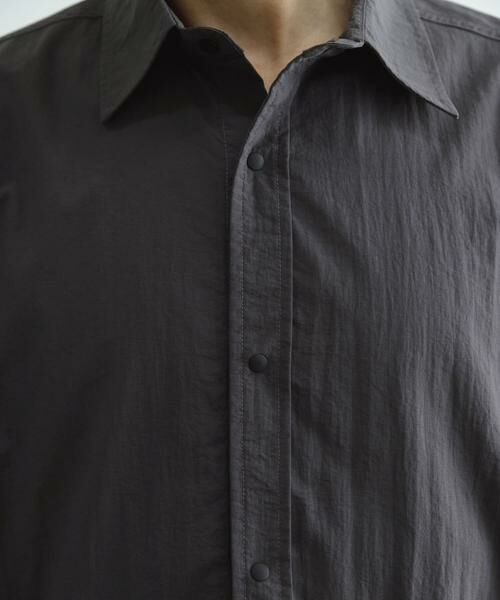 URBAN RESEARCH ITEMS / アーバンリサーチ アイテムズ シャツ・ブラウス | タスランナイロン サイドポケット長袖シャツ | 詳細21