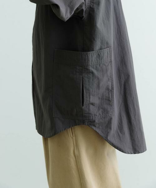 URBAN RESEARCH ITEMS / アーバンリサーチ アイテムズ シャツ・ブラウス | タスランナイロン サイドポケット長袖シャツ | 詳細23