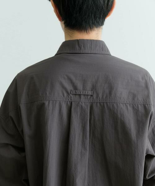 URBAN RESEARCH ITEMS / アーバンリサーチ アイテムズ シャツ・ブラウス | タスランナイロン サイドポケット長袖シャツ | 詳細24