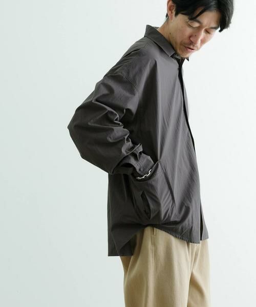 URBAN RESEARCH ITEMS / アーバンリサーチ アイテムズ シャツ・ブラウス | タスランナイロン サイドポケット長袖シャツ | 詳細14