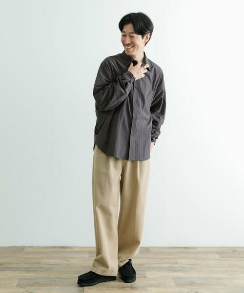 URBAN RESEARCH ITEMS / アーバンリサーチ アイテムズ シャツ・ブラウス | タスランナイロン サイドポケット長袖シャツ | 詳細15