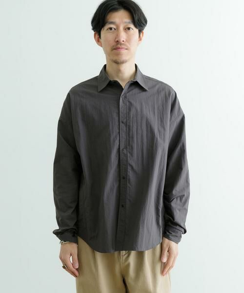URBAN RESEARCH ITEMS / アーバンリサーチ アイテムズ シャツ・ブラウス | タスランナイロン サイドポケット長袖シャツ | 詳細17