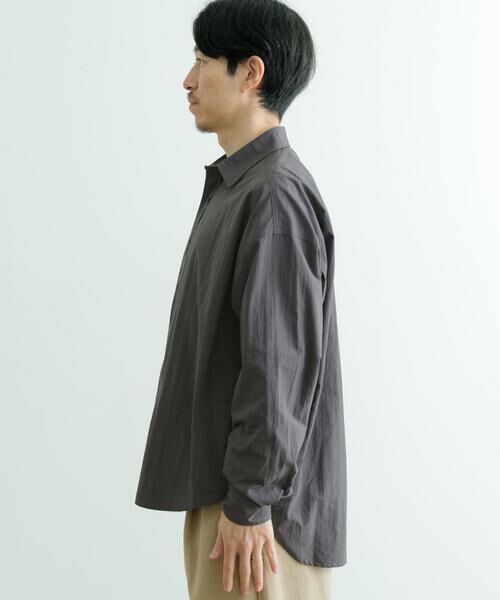 URBAN RESEARCH ITEMS / アーバンリサーチ アイテムズ シャツ・ブラウス | タスランナイロン サイドポケット長袖シャツ | 詳細18