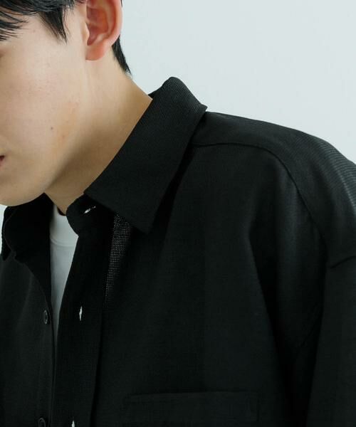 URBAN RESEARCH ITEMS / アーバンリサーチ アイテムズ シャツ・ブラウス | リネンライクシアーロングスリーブシャツ | 詳細12