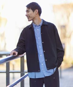 URBAN RESEARCH ITEMS / アーバンリサーチ アイテムズ ブルゾン | 『セットアップ対応』ウォッシャブル×クールタッチ TRコーチジャケット