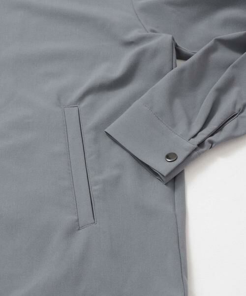 URBAN RESEARCH ITEMS / アーバンリサーチ アイテムズ ブルゾン | 『セットアップ対応』ウォッシャブル×クールタッチ TRコーチジャケット | 詳細21