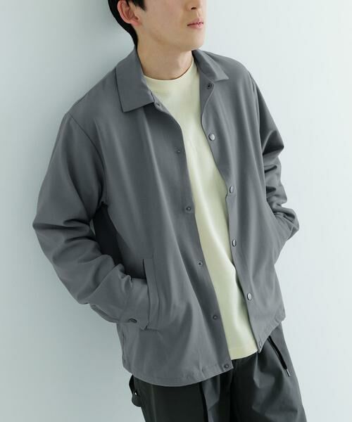 URBAN RESEARCH ITEMS / アーバンリサーチ アイテムズ ブルゾン | 『セットアップ対応』ウォッシャブル×クールタッチ TRコーチジャケット | 詳細11