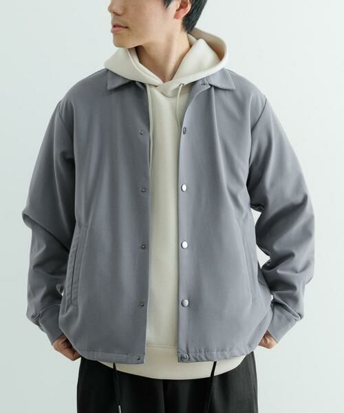 URBAN RESEARCH ITEMS / アーバンリサーチ アイテムズ ブルゾン | 『セットアップ対応』ウォッシャブル×クールタッチ TRコーチジャケット | 詳細18