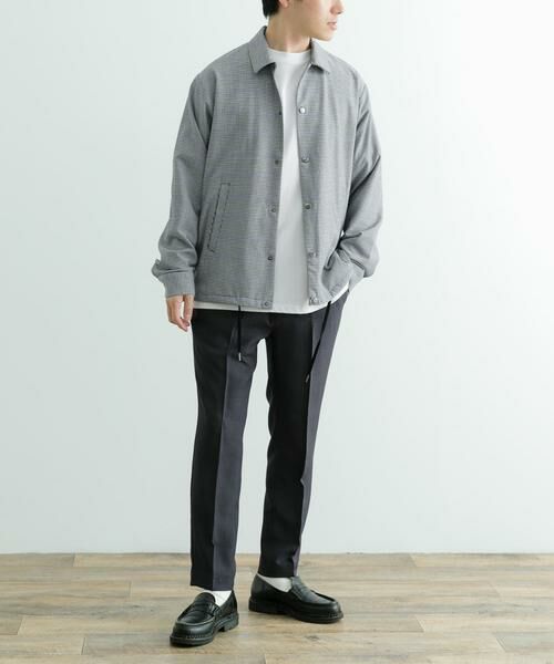 URBAN RESEARCH ITEMS / アーバンリサーチ アイテムズ ブルゾン | 『セットアップ対応』ウォッシャブル×クールタッチ TRコーチジャケット | 詳細26