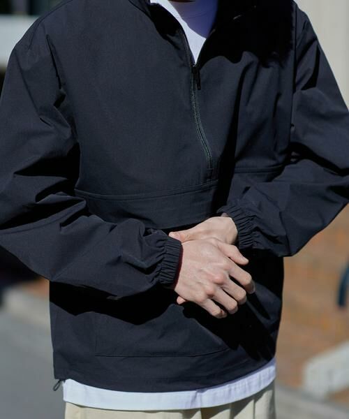 URBAN RESEARCH ITEMS / アーバンリサーチ アイテムズ その他アウター | 撥水×イージーケア ハーフzipプルオーバージャケット | 詳細1