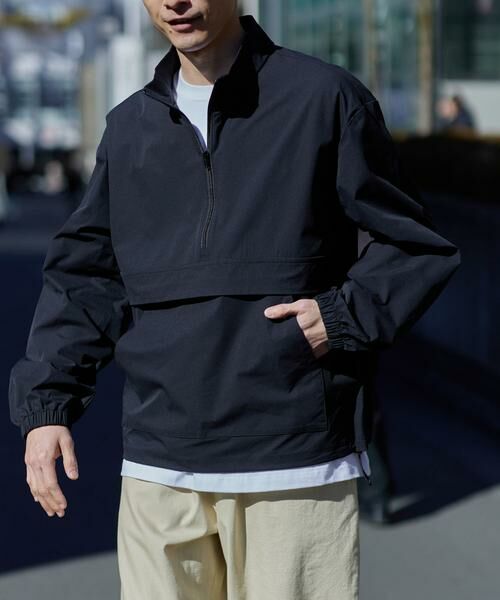 URBAN RESEARCH ITEMS / アーバンリサーチ アイテムズ その他アウター | 撥水×イージーケア ハーフzipプルオーバージャケット | 詳細2