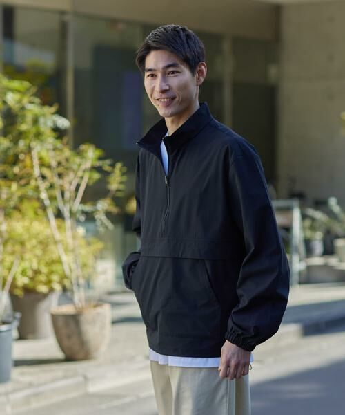 URBAN RESEARCH ITEMS / アーバンリサーチ アイテムズ その他アウター | 撥水×イージーケア ハーフzipプルオーバージャケット | 詳細3