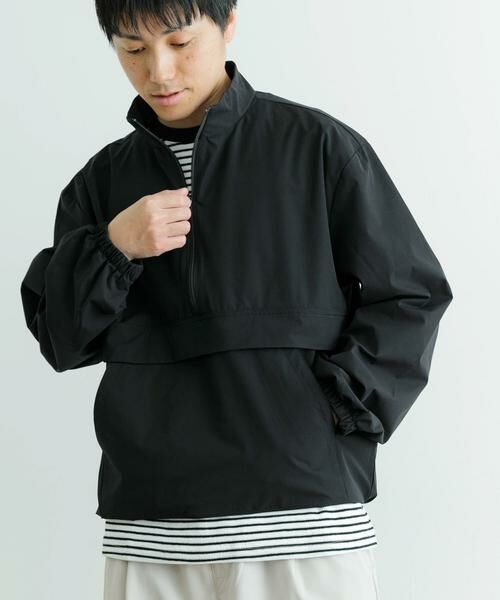 URBAN RESEARCH ITEMS / アーバンリサーチ アイテムズ その他アウター | 撥水×イージーケア ハーフzipプルオーバージャケット | 詳細9