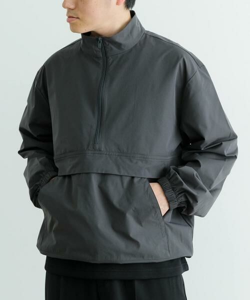 URBAN RESEARCH ITEMS / アーバンリサーチ アイテムズ その他アウター | 撥水×イージーケア ハーフzipプルオーバージャケット | 詳細25