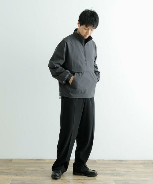 URBAN RESEARCH ITEMS / アーバンリサーチ アイテムズ その他アウター | 撥水×イージーケア ハーフzipプルオーバージャケット | 詳細28