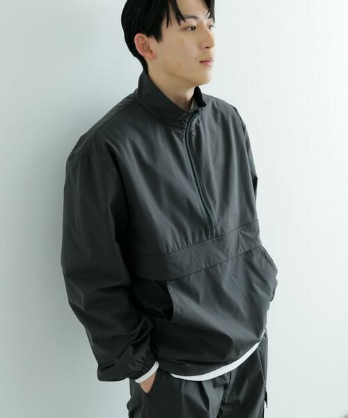 URBAN RESEARCH ITEMS / アーバンリサーチ アイテムズ その他アウター | 撥水×イージーケア ハーフzipプルオーバージャケット | 詳細17