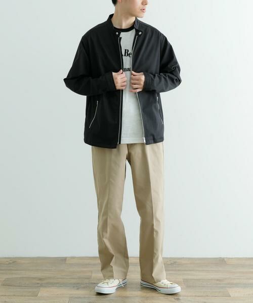 URBAN RESEARCH ITEMS / アーバンリサーチ アイテムズ その他アウター | TCストレッチ シングルライダースジャケット | 詳細5