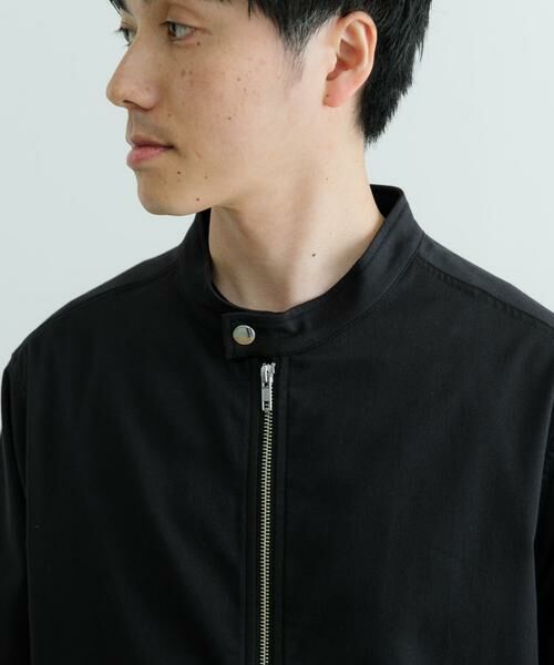 URBAN RESEARCH ITEMS / アーバンリサーチ アイテムズ その他アウター | TCストレッチ シングルライダースジャケット | 詳細9