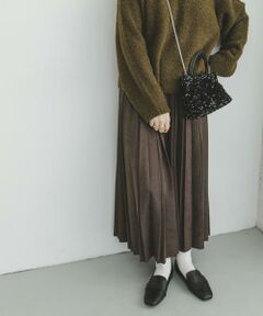 URBAN RESEARCH ITEMS / アーバンリサーチ アイテムズ スカート | フェイクスエードプリーツスカート