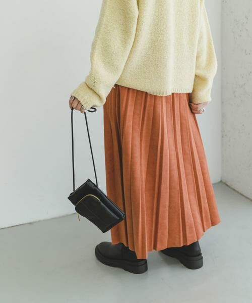 URBAN RESEARCH ITEMS / アーバンリサーチ アイテムズ スカート | フェイクスエードプリーツスカート | 詳細2
