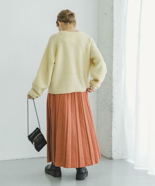 URBAN RESEARCH ITEMS / アーバンリサーチ アイテムズ スカート | フェイクスエードプリーツスカート | 詳細5