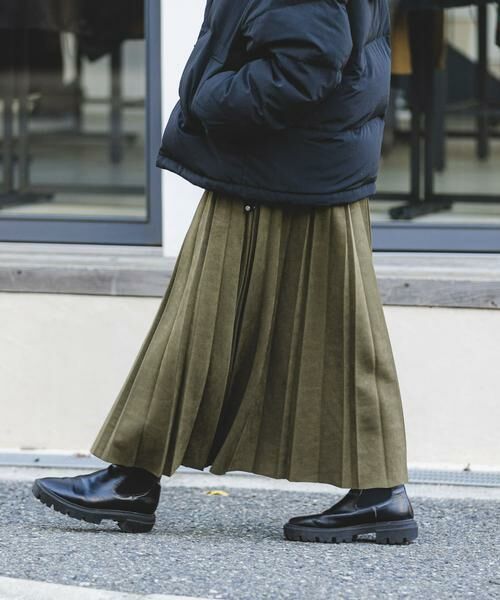 URBAN RESEARCH ITEMS / アーバンリサーチ アイテムズ スカート | フェイクスエードプリーツスカート | 詳細11