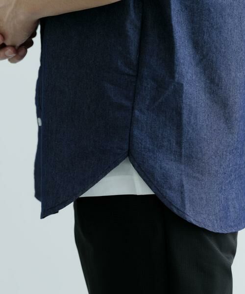 URBAN RESEARCH ITEMS / アーバンリサーチ アイテムズ シャツ・ブラウス | TCインディゴ レギュラーカラー半袖シャツ | 詳細28