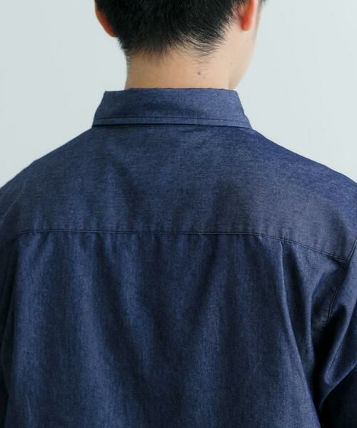 URBAN RESEARCH ITEMS / アーバンリサーチ アイテムズ シャツ・ブラウス | TCインディゴ レギュラーカラー半袖シャツ | 詳細29